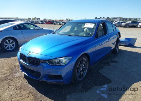 2015 BMW 328I z USA, uszkodzony, nr VIN WBA3C1C54FP116980